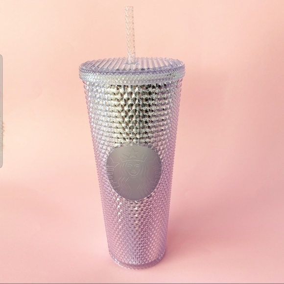 Starbucks Other - Starbucks Holiday Platinum Bling Studded Tumbler
